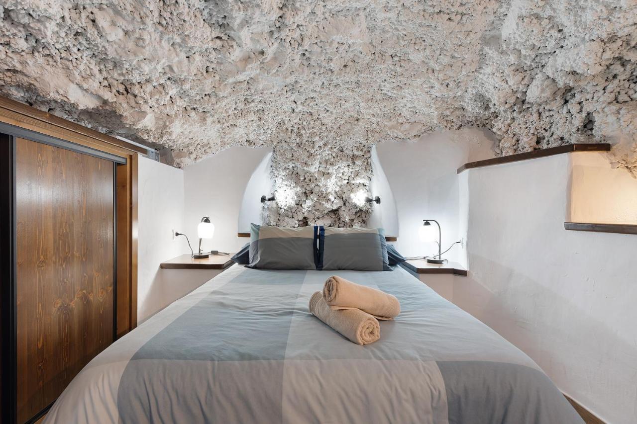 Cueva El Desvelo Daire Tijarafe Dış mekan fotoğraf